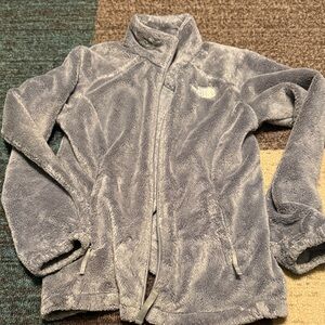 The North Face Kids Gray Fleece Jacket